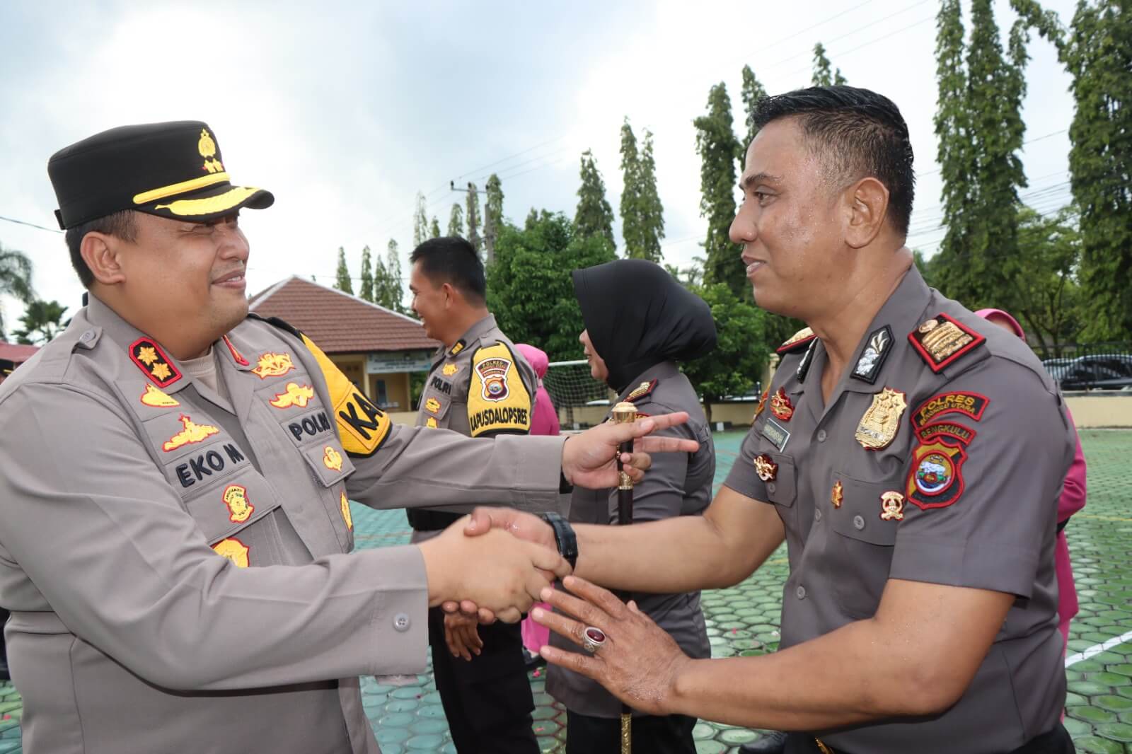 Akhir Tahun 2025 Ada 48 Personel Polres Bengkulu Utara Resmi Naik Pangkat 