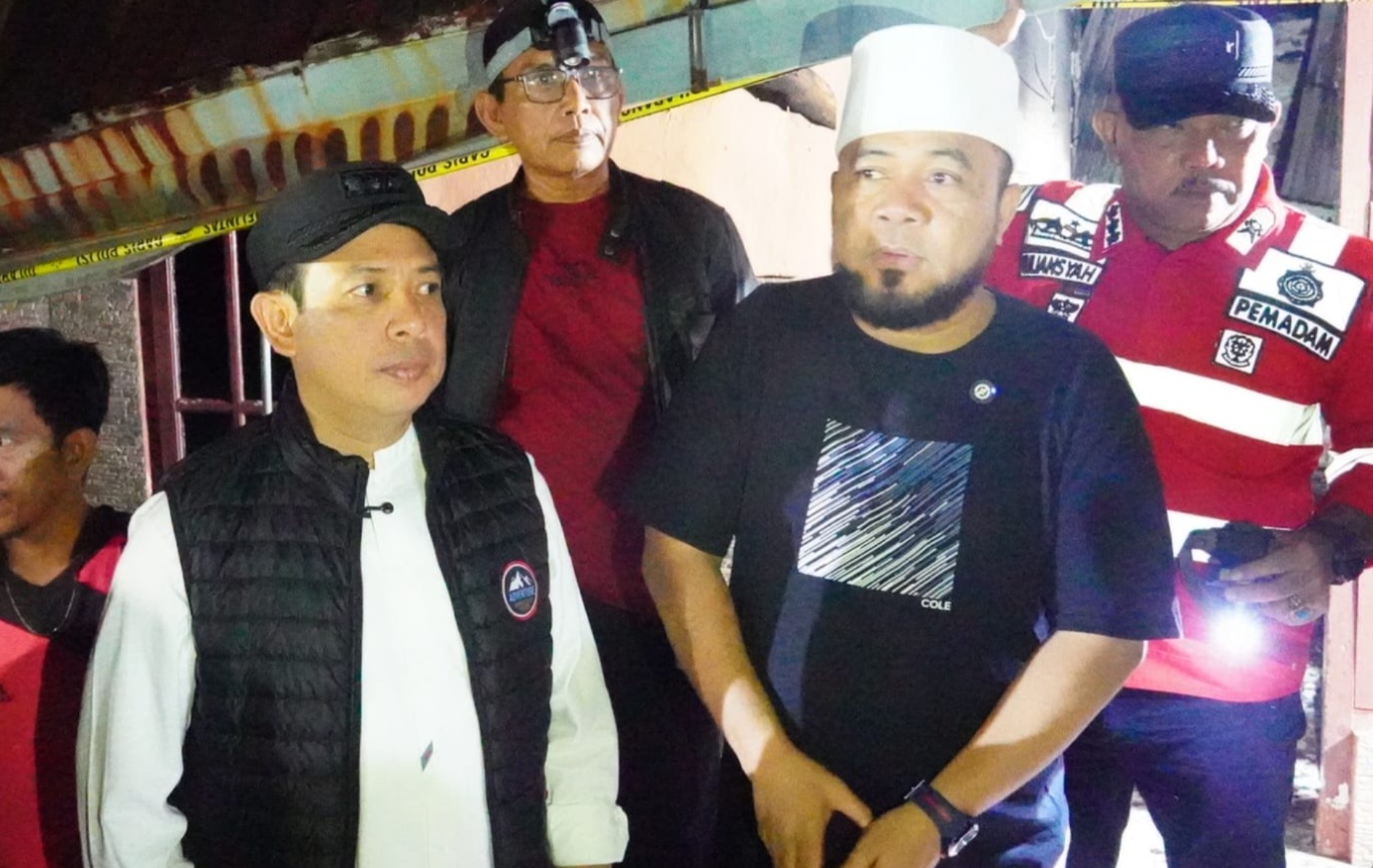 Gubernur Helmi dan Wali Kota Dedy Lakukan Ini untuk Korban Kebakaran di Kota Bengkulu