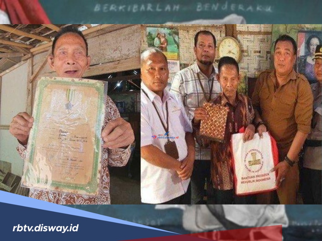 Miris! Kisah Mbah Sarno, Veteran Trikora Hidup Sebatang Kara di Rumah Bekas Kandang Ayam, Sentuh Hati Jokowi