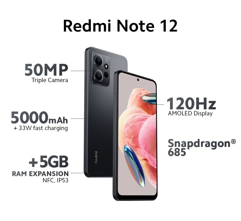 Review Xiaomi Redmi Note 12 Dibekali Chipset  Snapdragon 4 Gen 1, Harganya Dibanderol Rp 1 jutaan