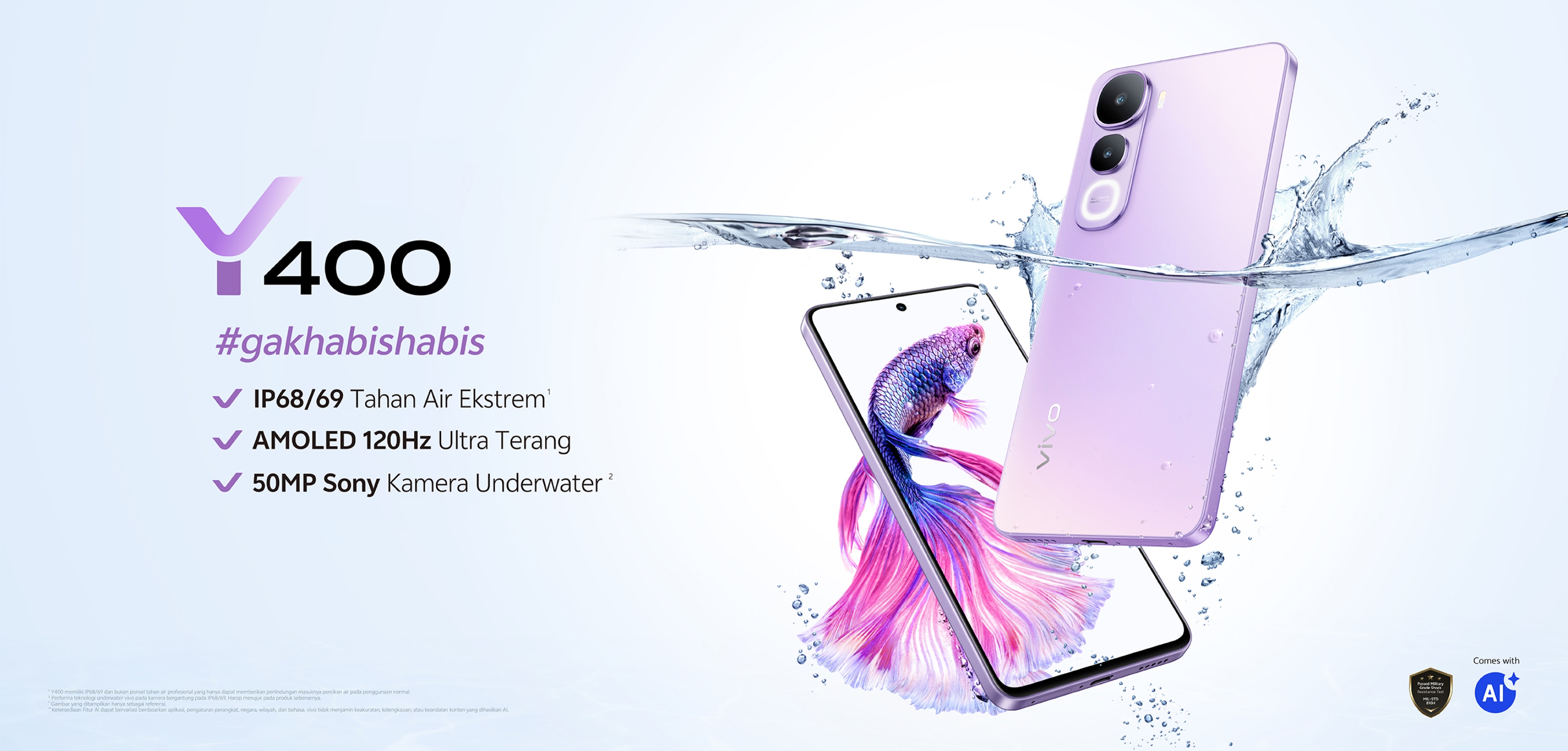 Menjawab Rasa Penasaran, Seperti Ini Spesifikasi dan Harga Vivo Y400 