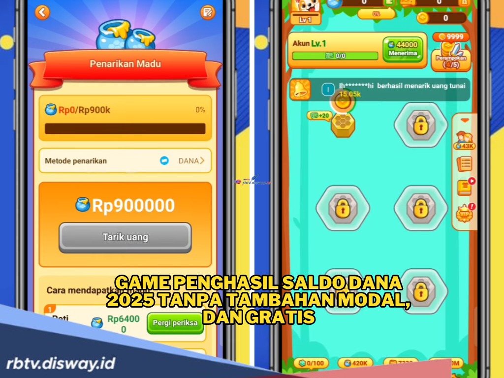 Butuh Tambahan Cuan? Simak, Ini Game Penghasil Saldo DANA 2025 Tanpa Tambahan Modal