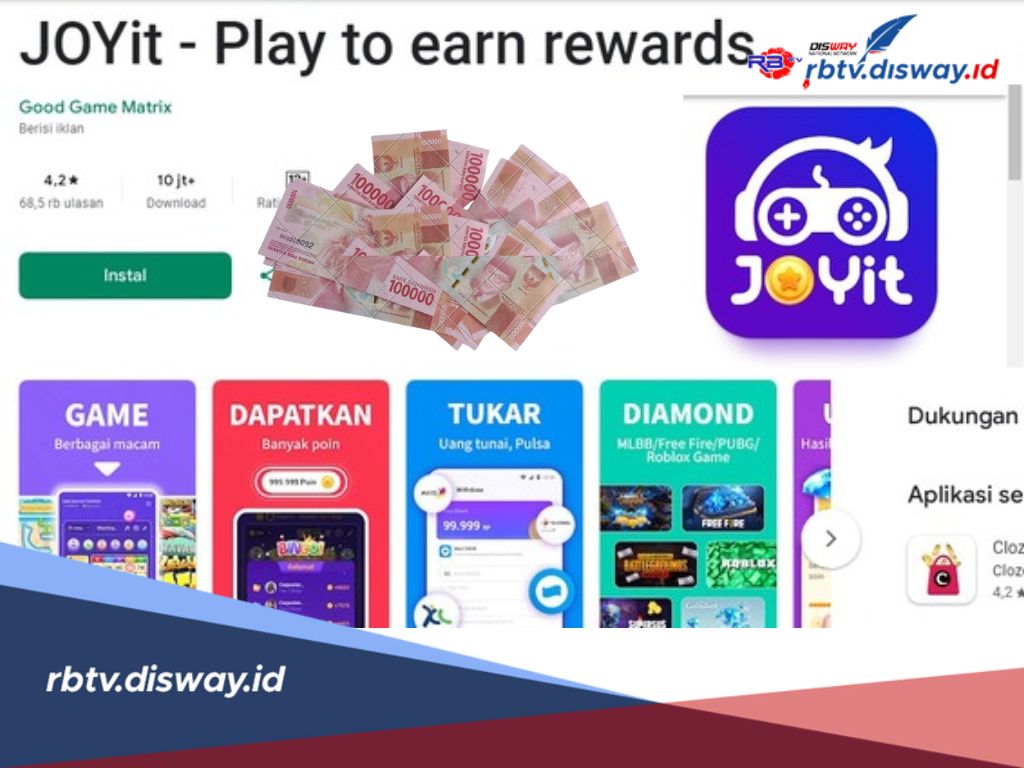 Ayo Ambil Uang Gratis dari Aplikasi JOYit, Ikuti Caranya Berikut