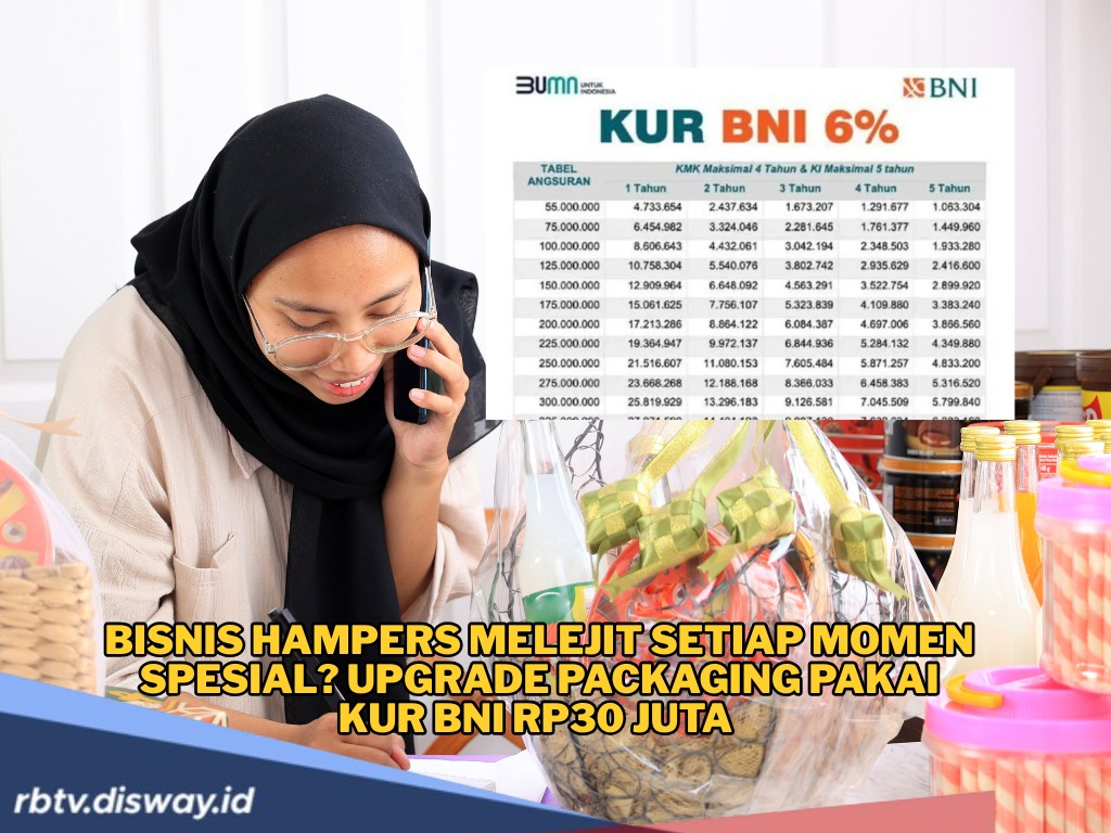 Tabel KUR BNI 2025 dan Syarat Pengajuan untuk Modal UMKM Bisnis Hampers