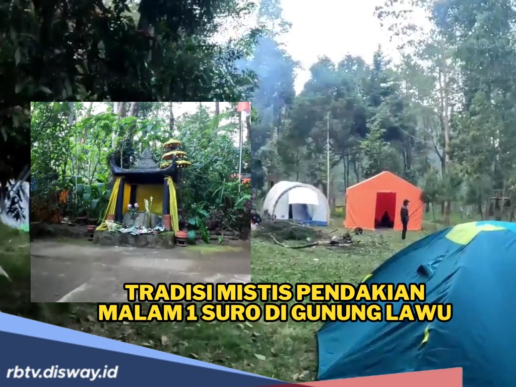 Tradisi Mistis Pendakian Malam 1 Suro di Gunung Lawu yang Konon di Lerengnya Ada Tempat Keramat