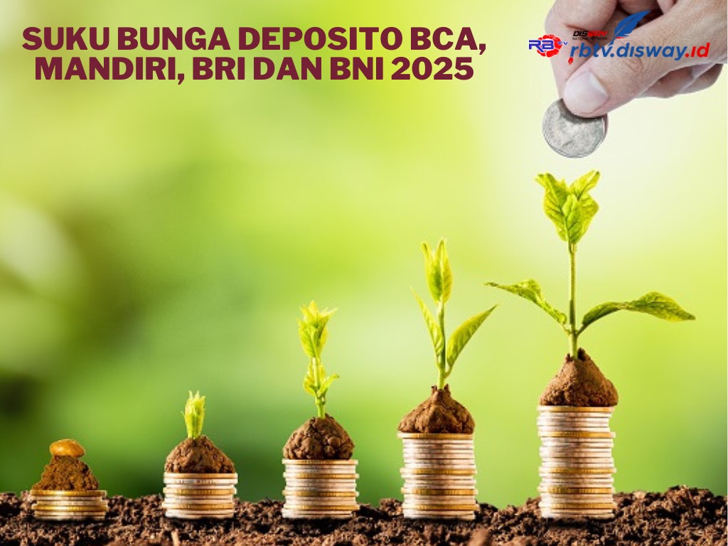 Daftar Lengkap Suku Bunga Deposito BCA, Mandiri, BRI dan BNI 2025