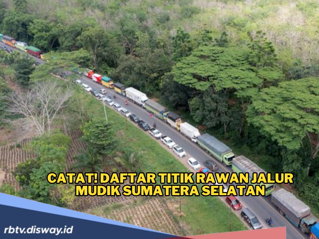 Mudik ke Sumatera Selatan? Catat, Ini Daftar Titik Rawan Bencana Jalur Mudik