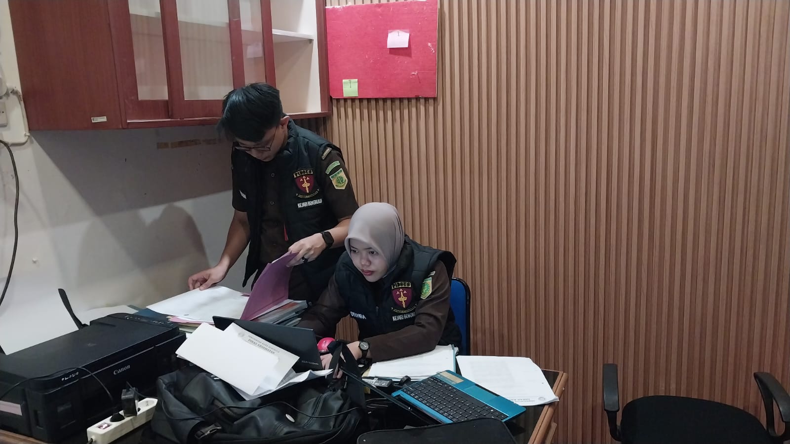 BREAKING NEWS: Kejari Bengkulu Geledah Kantor Dinkes Kota Bengkulu