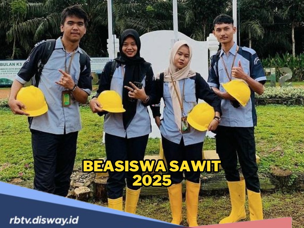 Program Beasiswa SDM Sawit 2025 Dibuka, Dapat Uang Saku dan Tunjangan Buku