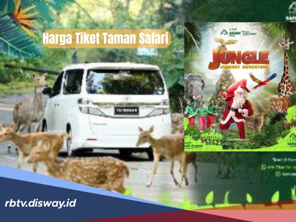 Tiket Spesial Nataru 2025 Taman Safari Bogor Bertema Jungle Journey Adventure