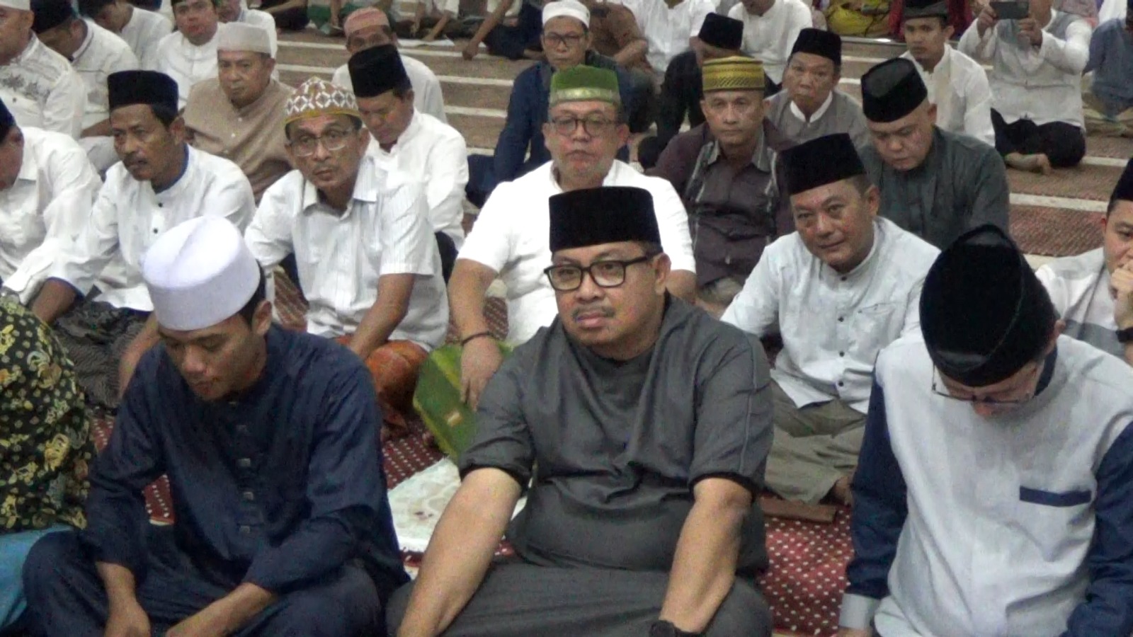 Ramadhan Penuh Rasa Syukur, Hari Pertama Tarawih dan Tausyiah Safari Ramadhan Bersama Pemkot Bengkulu