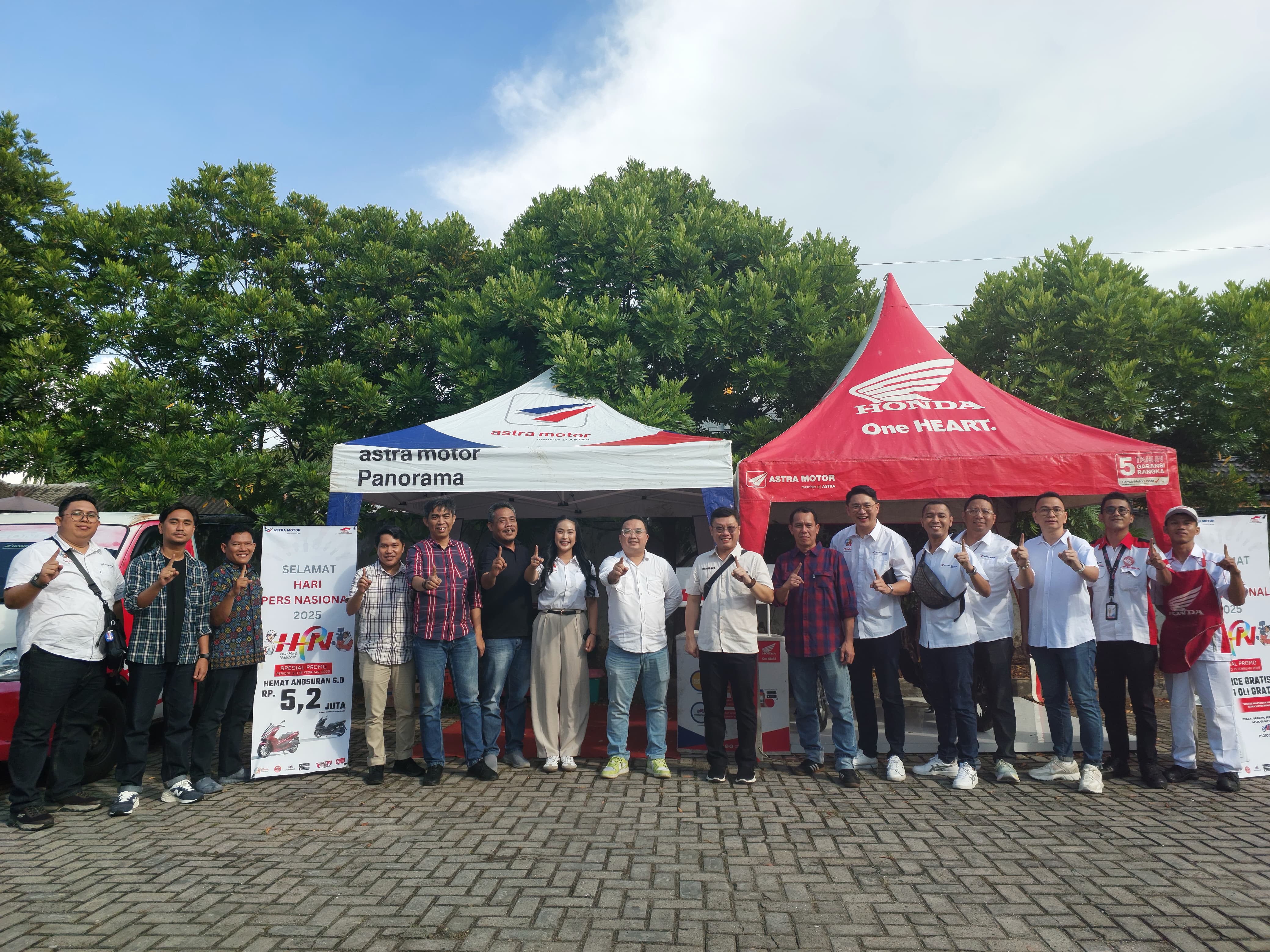 Apresiasi Insan Pers, PT Astra Motor Bengkulu Kunjugi Graha Pena Rakyat Bengkulu di Momen HPN