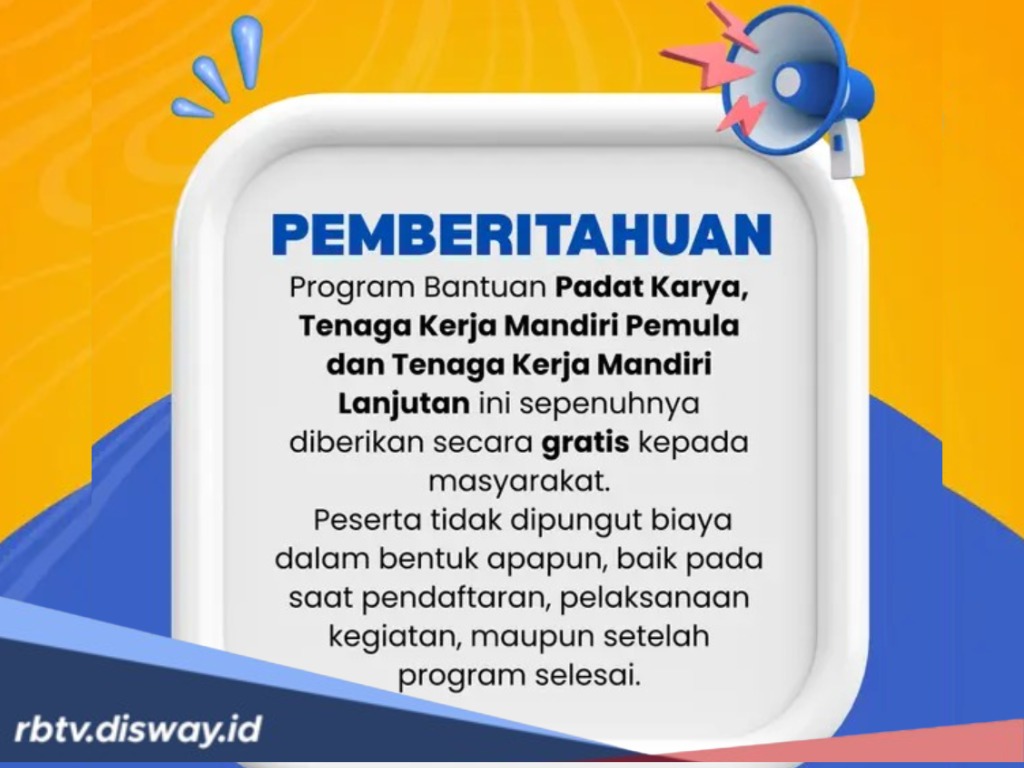 Cek Rincian Bantuan dari Program TKM Kemnaker, Begini Cara Buat Akun 