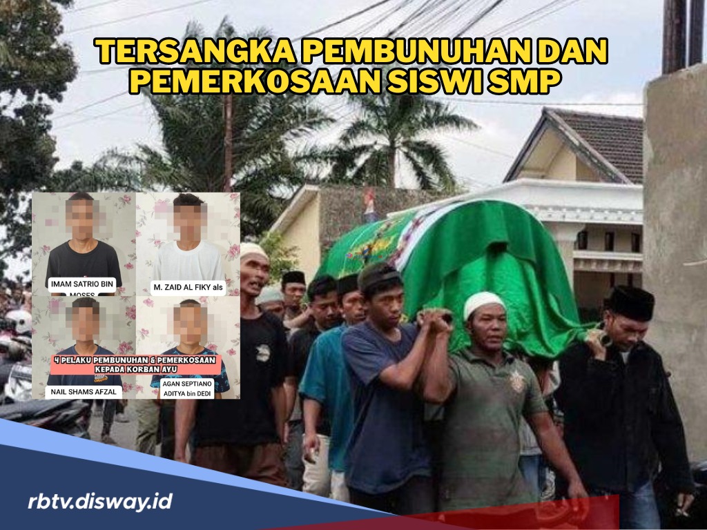 4 Remaja Jadi Tersangka Pembunuhan dan Pemerkosaan Siswi SMP di Kuburan Cina, Ini Motifnya