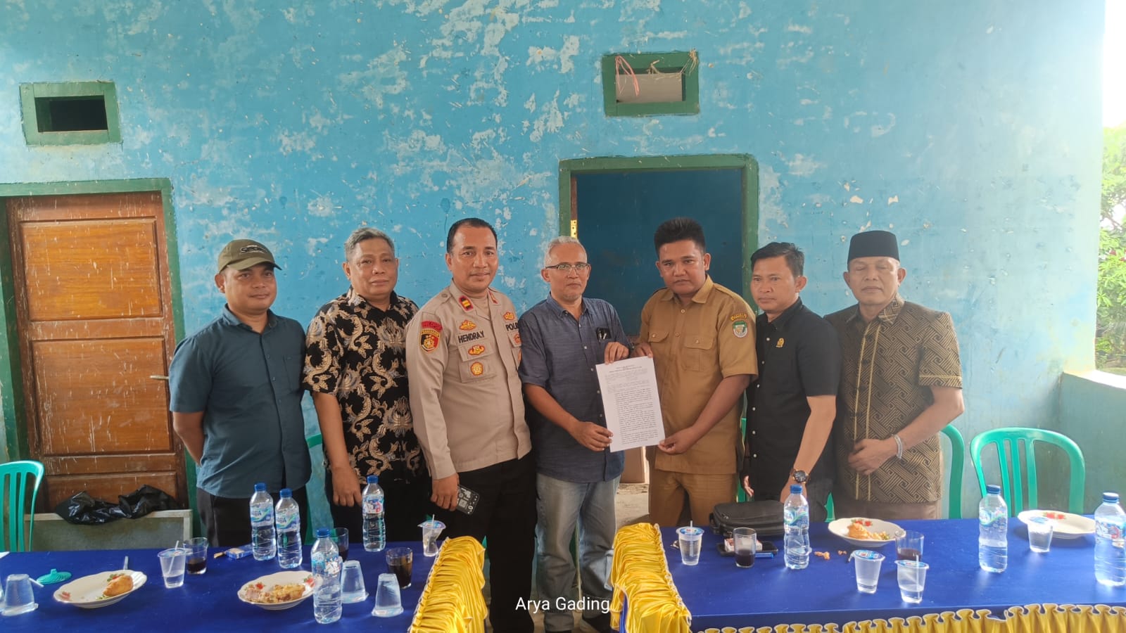 Ini Hasil Kesepakatan Antara Warga Desa Simpang Seluma dengan Pihak Perkebunan Sawit PT. MPA