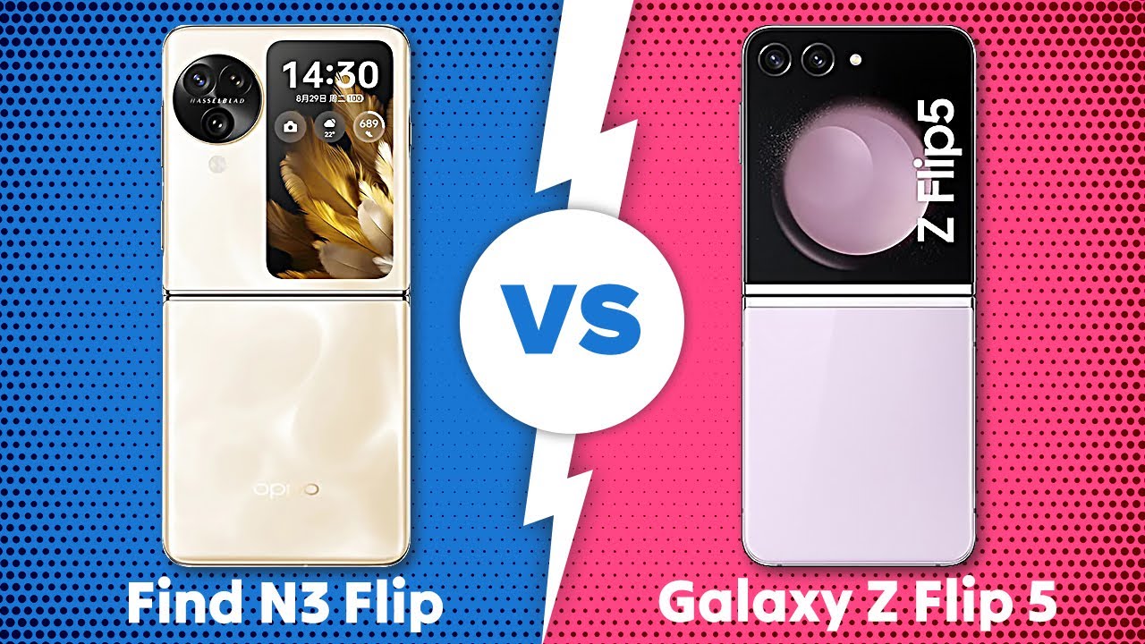 Perbandingan Layar dan Kamera Samsung Galaxy Z Flip5 VS Oppo Find N3 Flip 