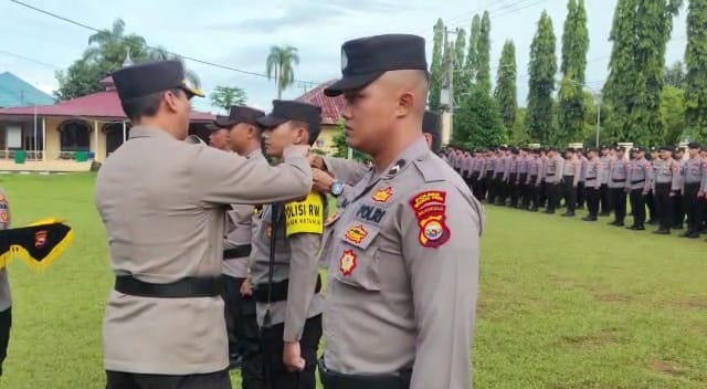 Jangan Berbuat Kriminal, 200 Personel Polres di Bengkulu Utara  jadi Polisi RW