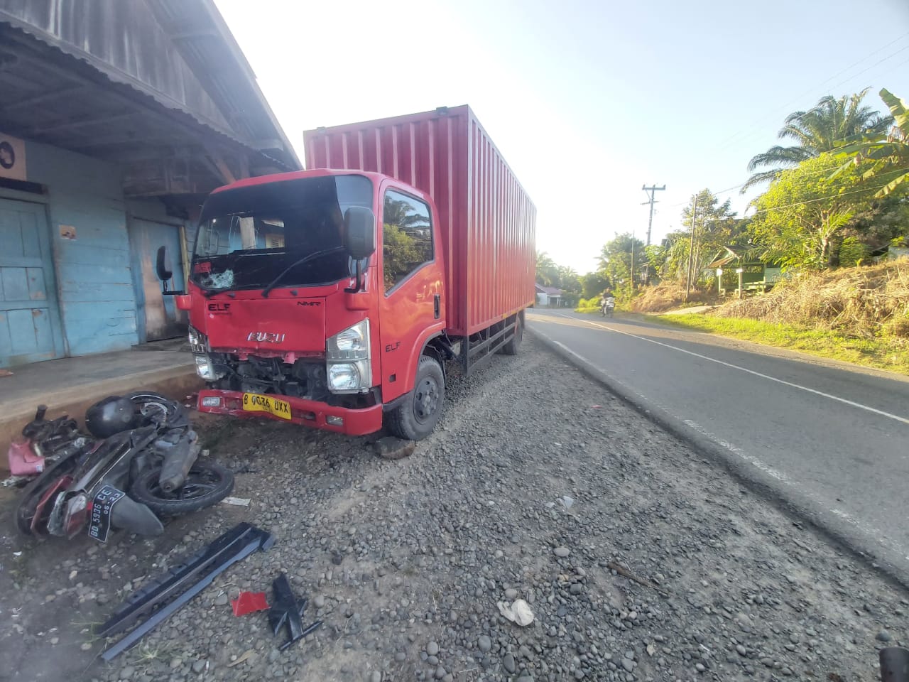 Tabrakan Dengan Truk Box di Seluma Barat, Anggota Polres Kaur Meninggal Dunia