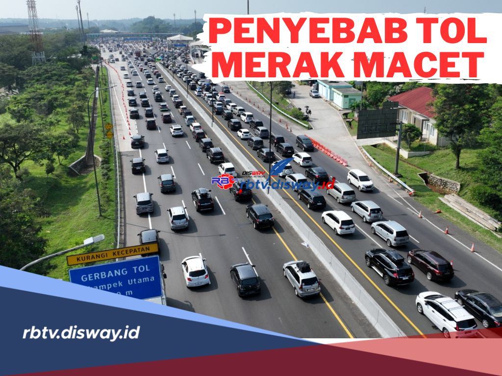 Ribuan Kendaraan Masih Menunggu Masuk Kapal, Ternyata Ini Penyebab Tol Merak Macet