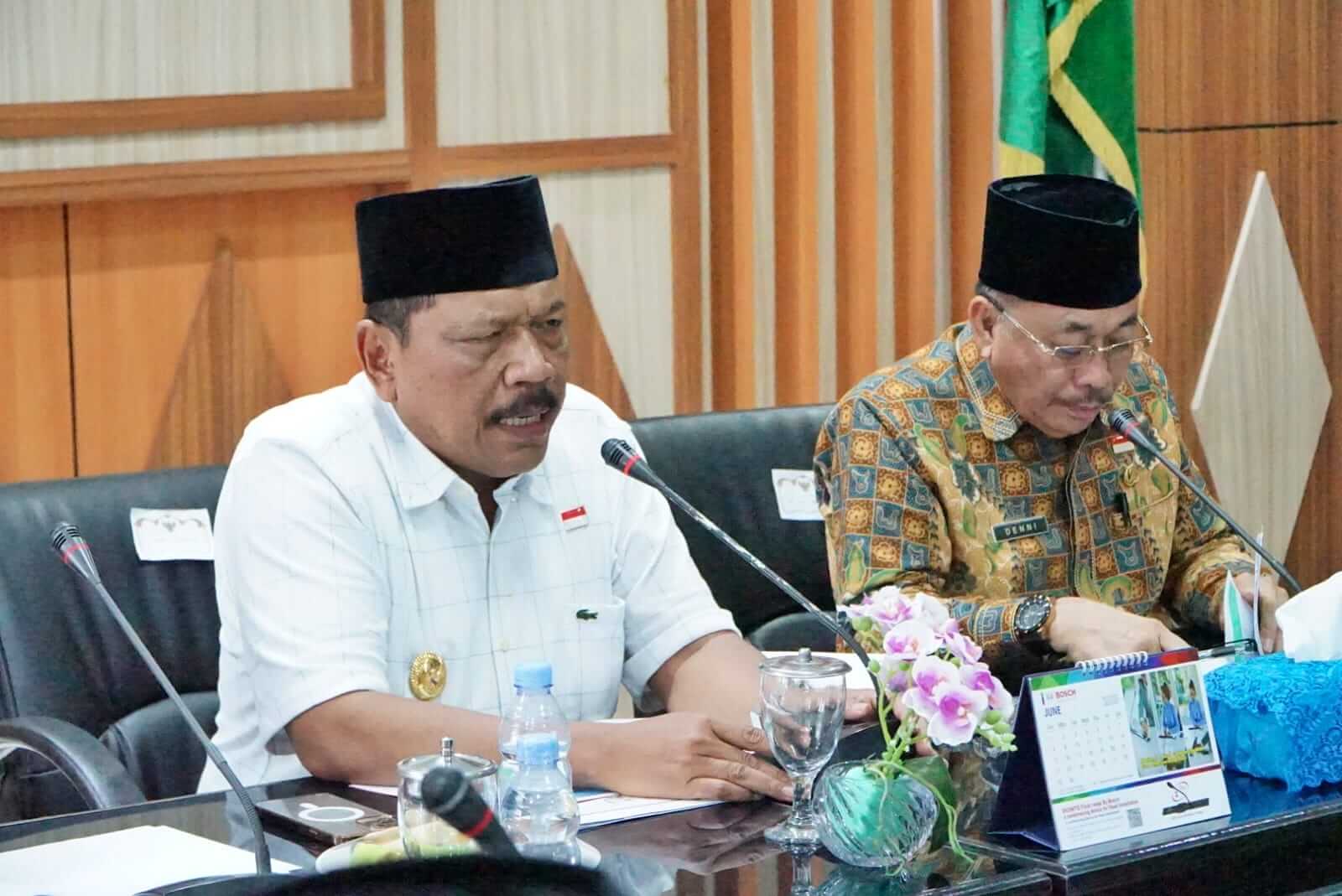 Rapim Tepra : Wagub Mian Minta OPD Lobi Jaringan Pusat