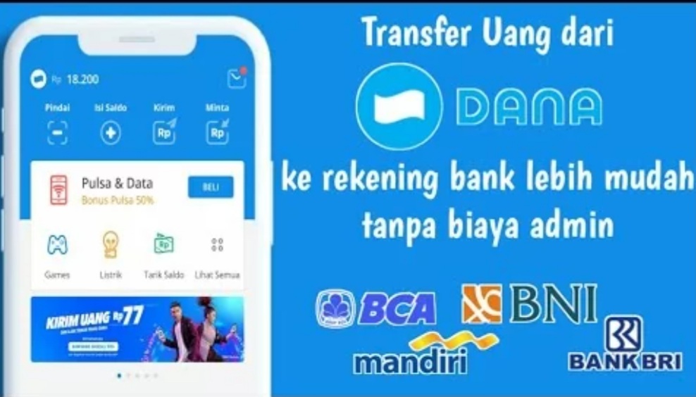 Cara Transfer Saldo DANA ke Rekening Bank, Cepat, Mudah dan Aman