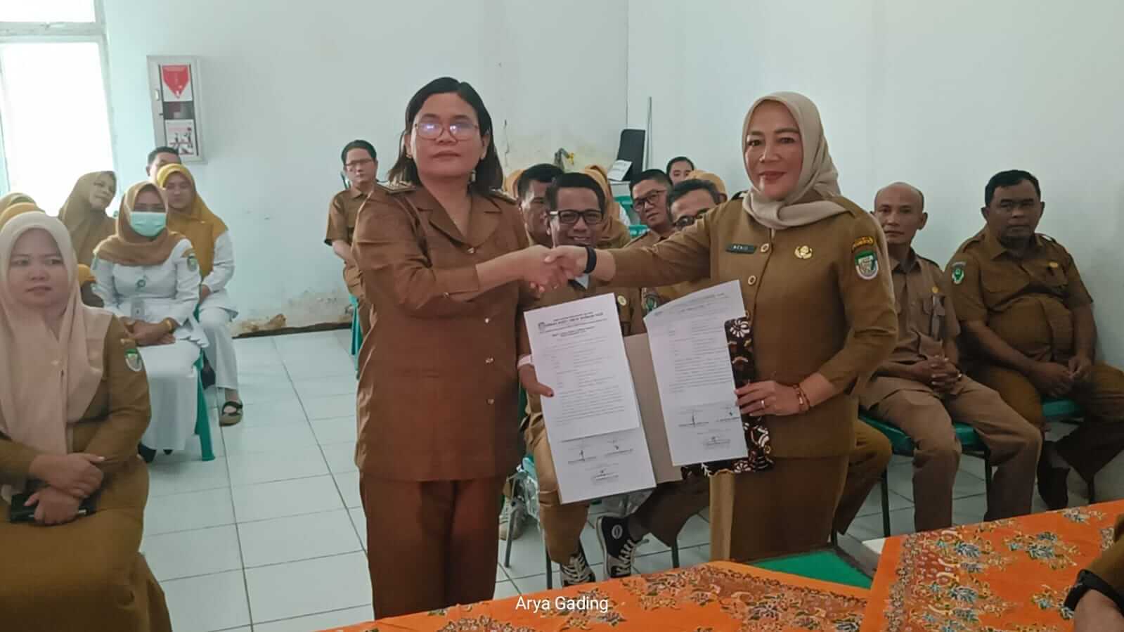 Serah Terima Jabatan Direktur RSUD Tais, Sekdis Pertanian Resmi Pimpin RSUD