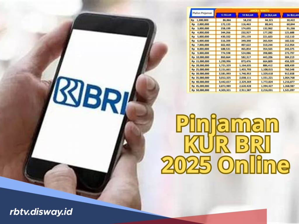 Mudah dan Cepat, Begini Cara Ajukan Pinjaman KUR BRI 2025 Online, Simak Simulasi Angsurannya