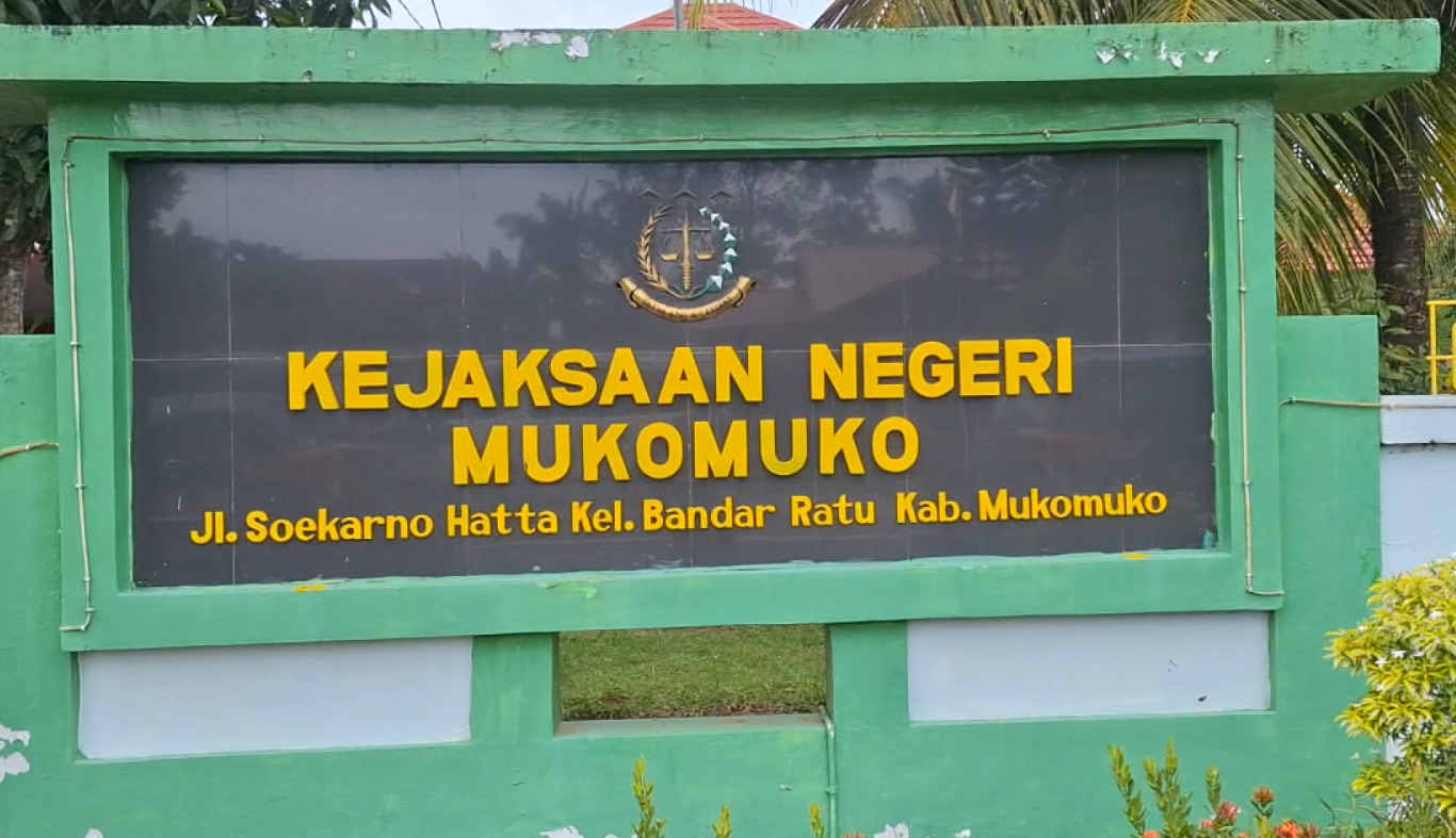 Kejari Mukomuko Pulihkan Keuangan Negara Rp 2,2 Miliar