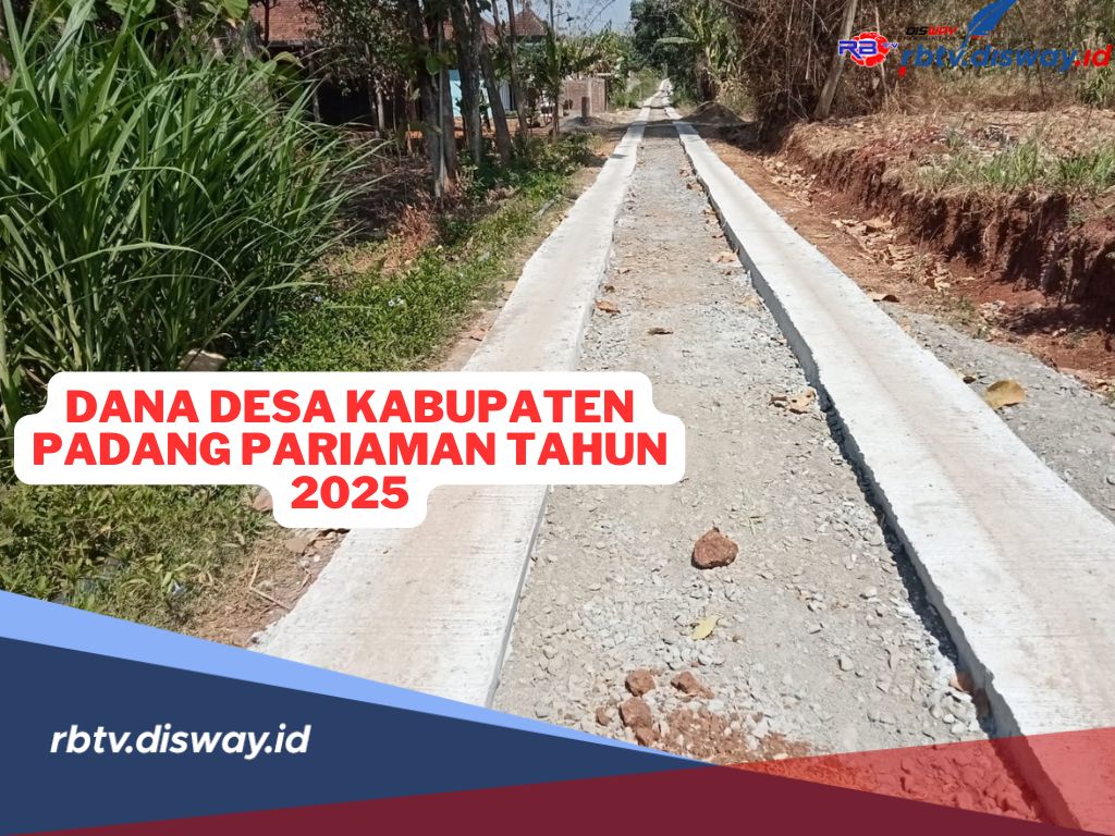 Dana Desa Kabupaten Padang Pariaman tahun 2025, Cek Pembagian Per Desanya Disini