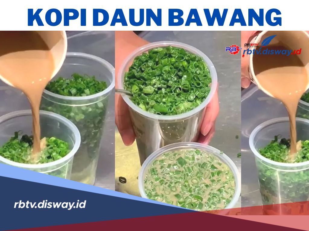 Viral Es Kopi Daun Bawang Asal China, Ini Resep dan Cara Membuatnya