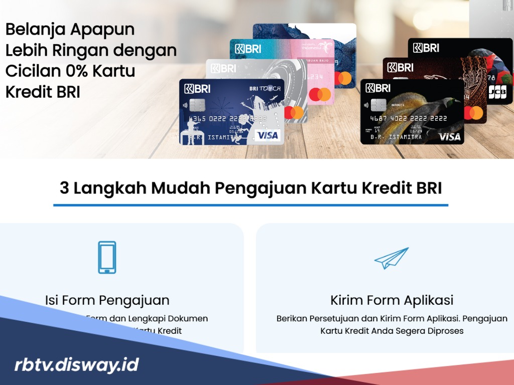 4 Jenis Kartu Kredit BRI 2025 yang Paling Populer dan Berikut Cara Pengajuannya