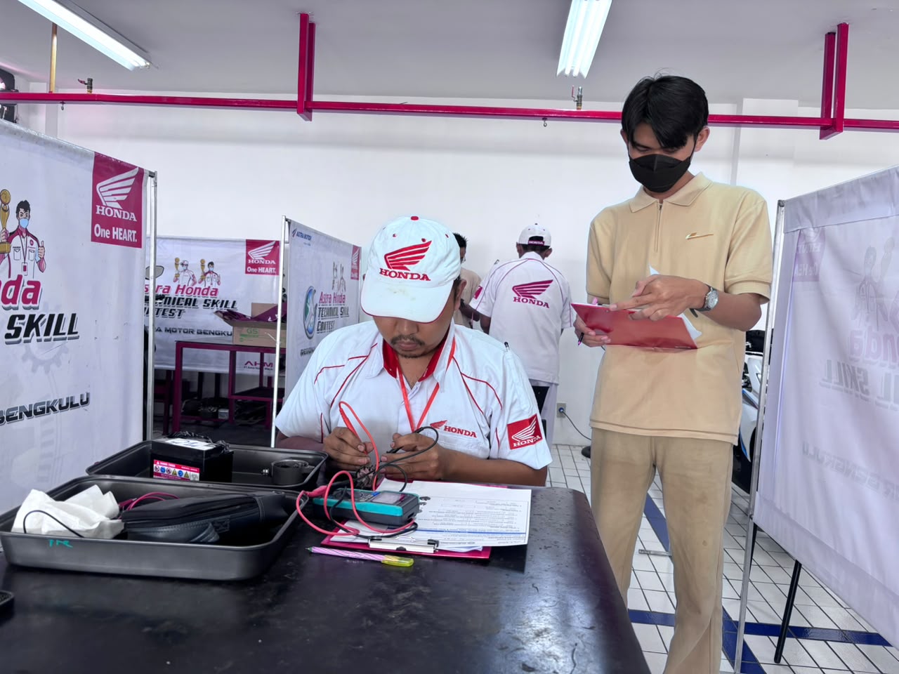Astra Honda Technical Skill Contest 2026 Regional Bengkulu, Cari Mekanik dan Service Advisor Terbaik