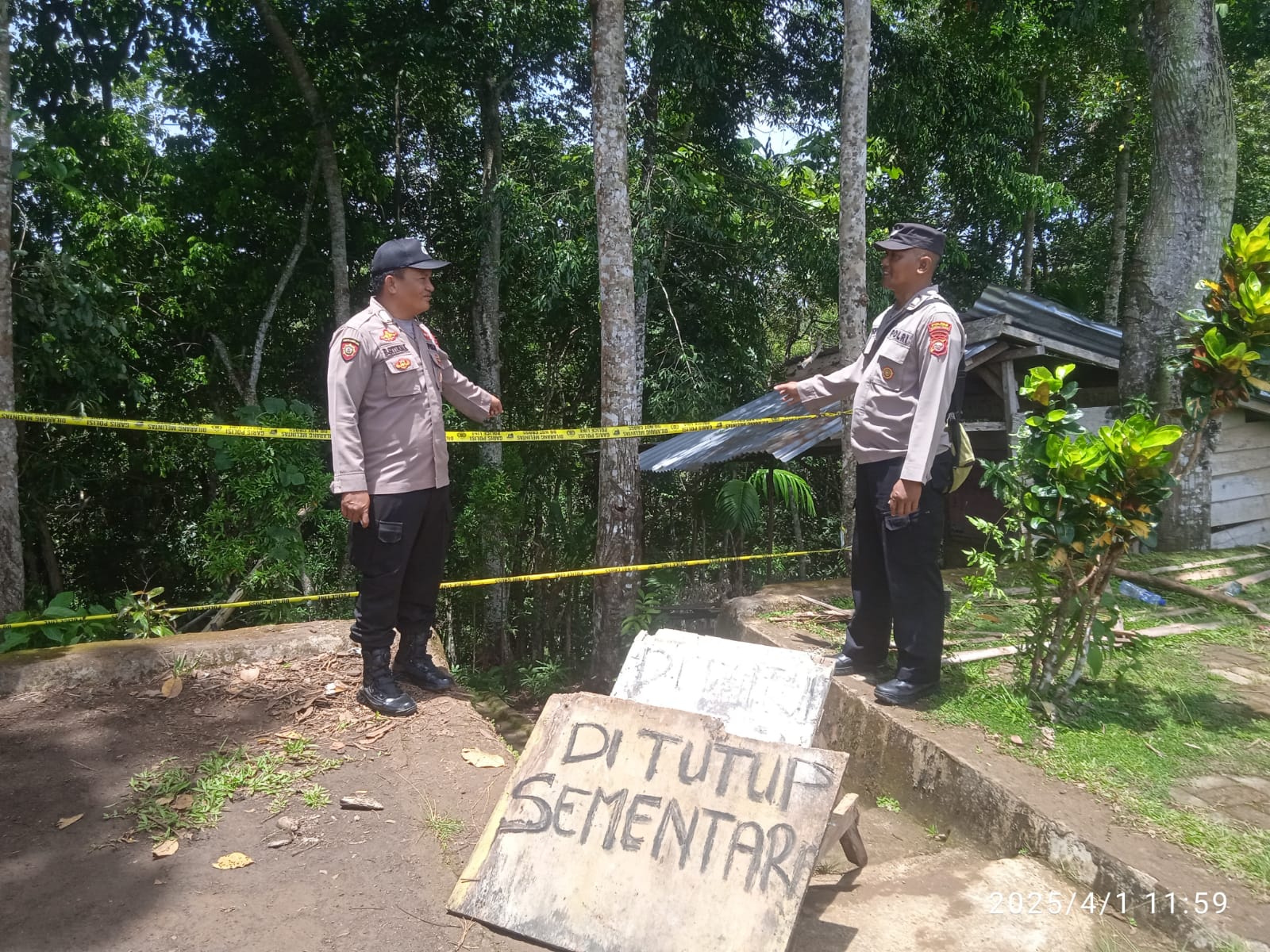 Kronologis Ibu dan Anak Meninggal Dunia di Lokasi Wisata Curug Cay di Bengkulu Tengah