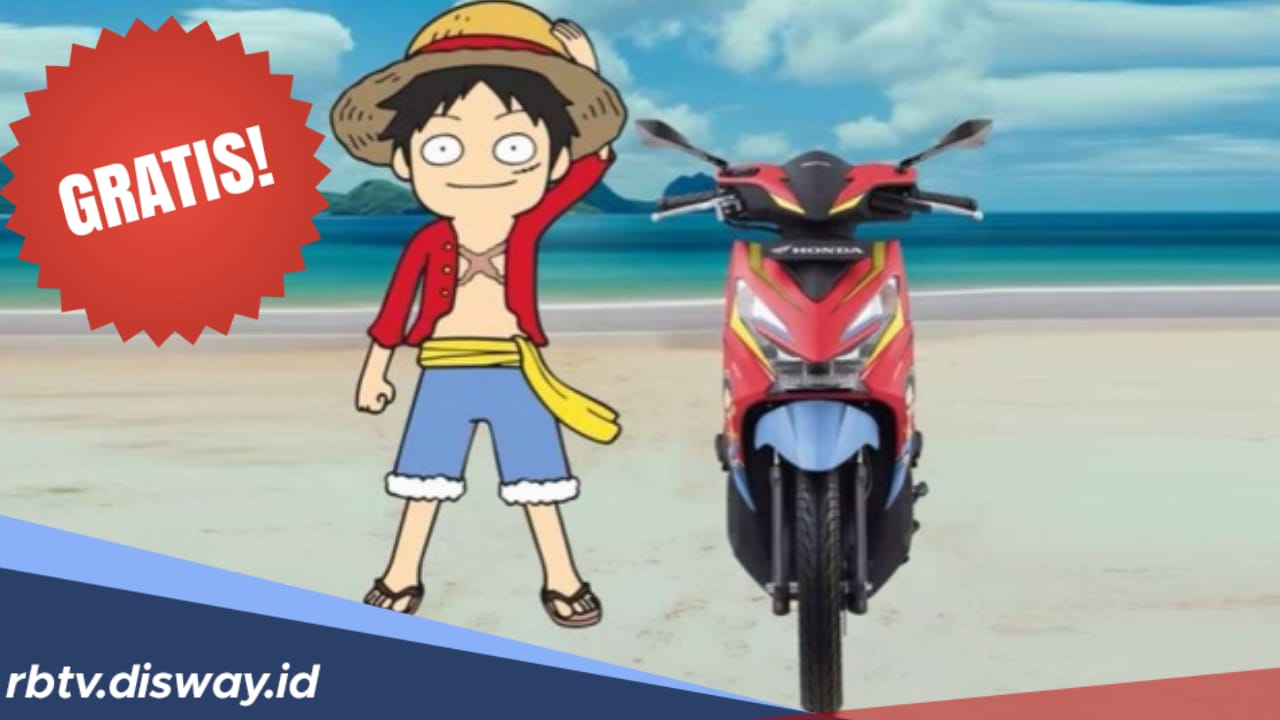 Mudah, Begini Cara Dapat Honda Beat One Piece, Gratis!