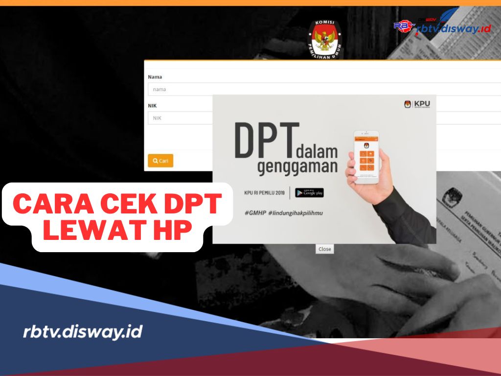 Jangan Golput, Begini Cara Cek DPT Lewat HP untuk Pilkada 2024, Mudah dan Praktis