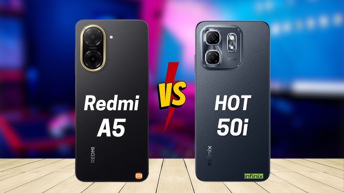 Bagaimana jika Dibandingkan Infinix Hot 60i 5G Vs Redmi A5, Hp Mana yang Lebih Unggul?