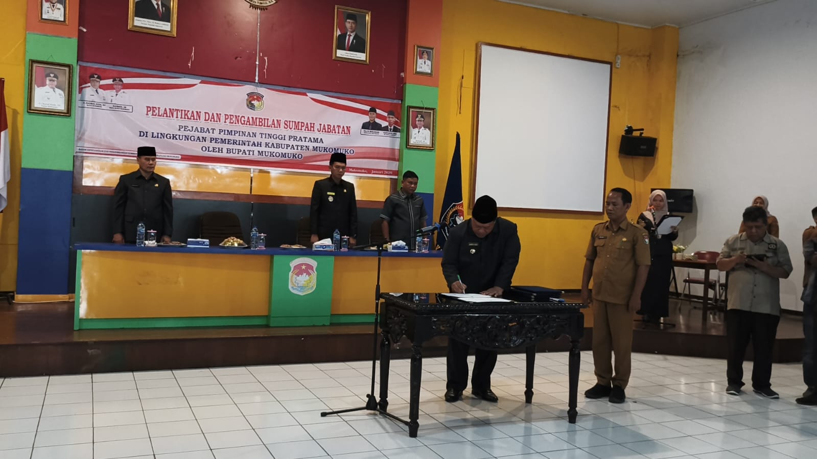 Mutasi Pejabat Pemkab Mukomuko, Ini Daftar Nama yang Dilantik