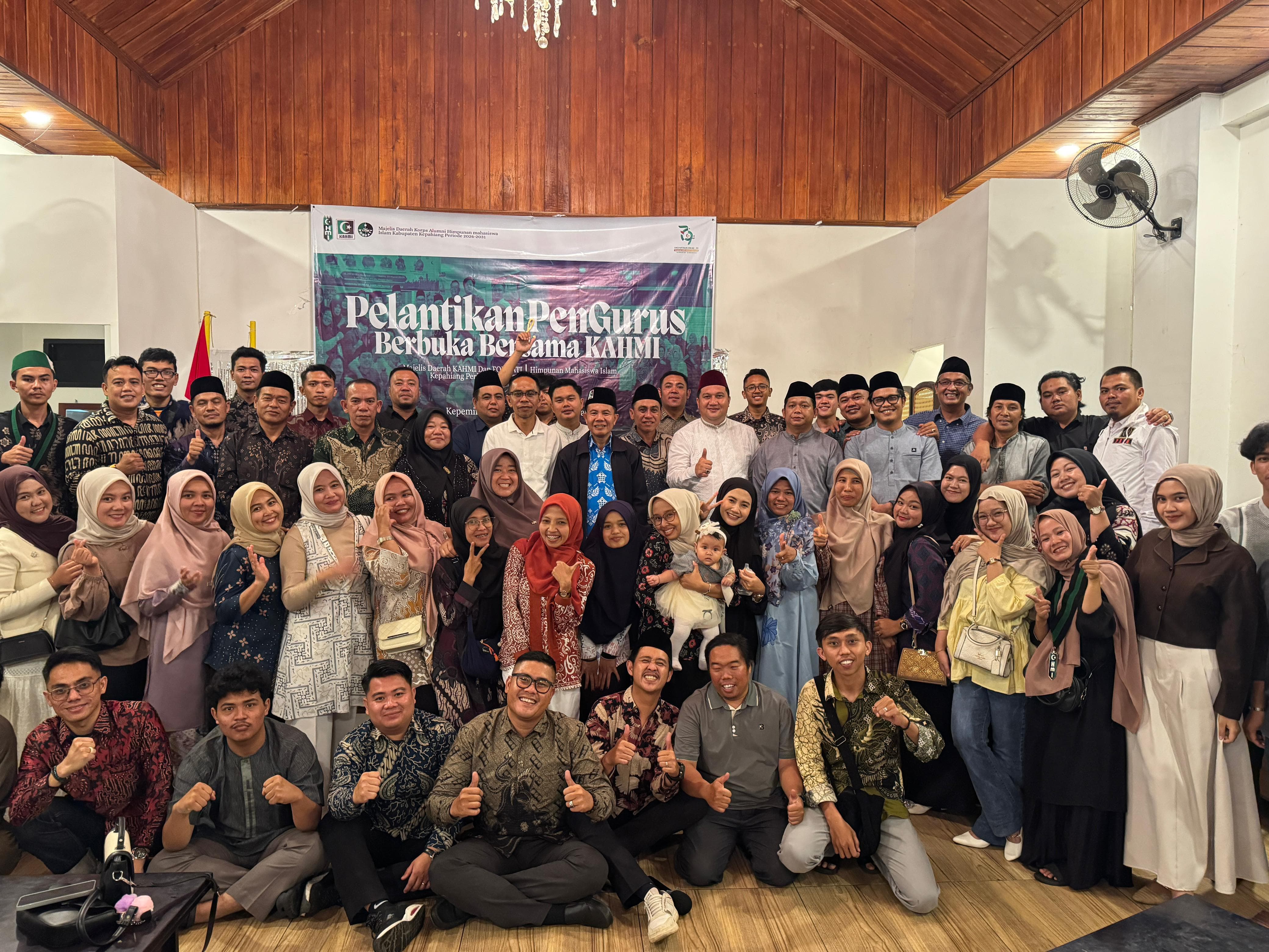 Resmi Bertugas, MD KAHMI Kepahiang Rangkul Seluruh Alumni HMI di Kabupaten Kepahiang 