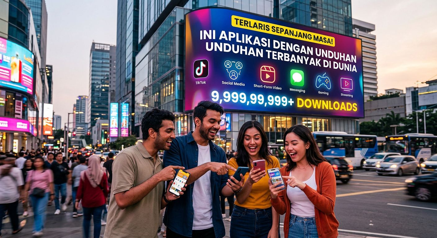 Terlaris Sepanjang Masa! Ini Aplikasi dengan Unduhan Terbanyak di Dunia