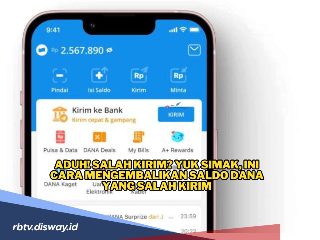 Aduh! Salah Kirim? Yuk Simak, Ini Cara Mengembalikan Saldo Dana Yang Salah Kirim