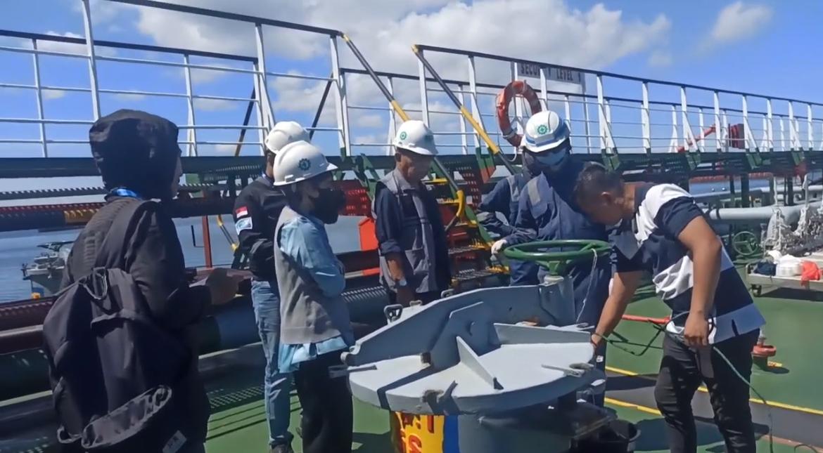 Kapal Keruk Tiba Pelabuhan Pulau Baai Bengkulu, Pelindo: Saat Ini Proses Instalasi untuk Proses Pengerukan 