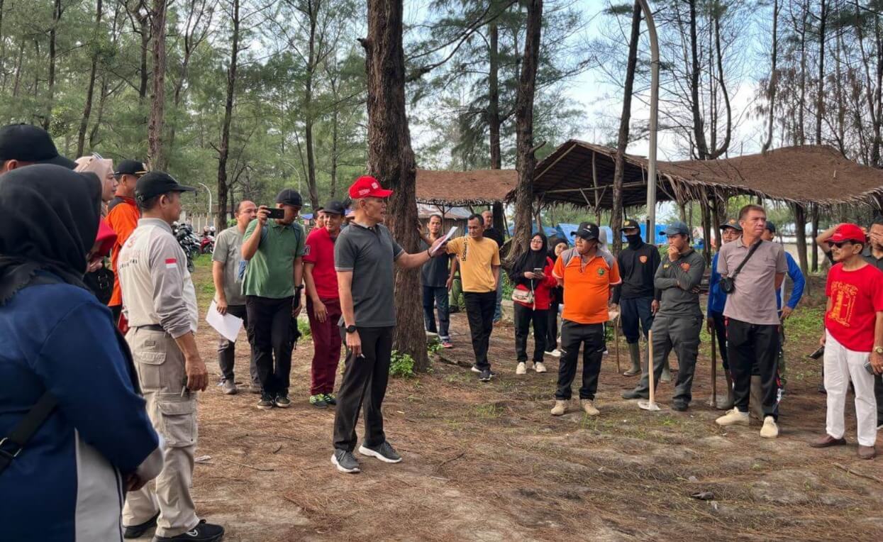 Kecamatan Singaran Pati Dukung Program Gempala Wali Kota Bengkulu, 510 Bibit Kelapa Siap Tanam
