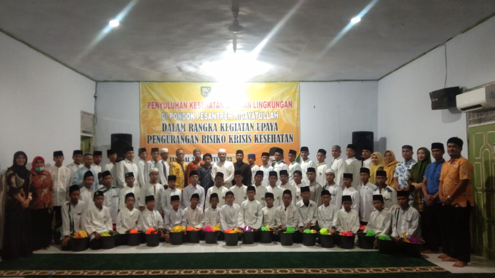 Santri Pondok Pesantren Hidayatullah Diberi Edukasi Kesehatan oleh Dinkes Provinsi   