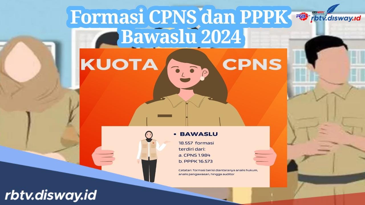 Bawaslu Buka Rekrutmen CPNS dan PPPK 2024 dengan Formasi Sebanyak Ini, Pahami Tahapan Seleksinya