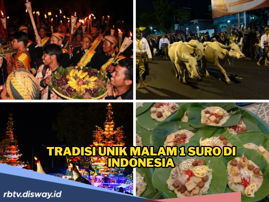 Tradisi Unik Malam 1 Suro di Indonesia, Dari Kirab Kebo Bule, Tapa Bisu, Hingga Tabut 