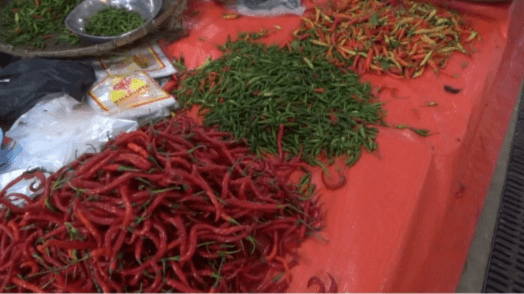 Harga Cabai Merah di Pasar Purwodadi Berangsur Turun 