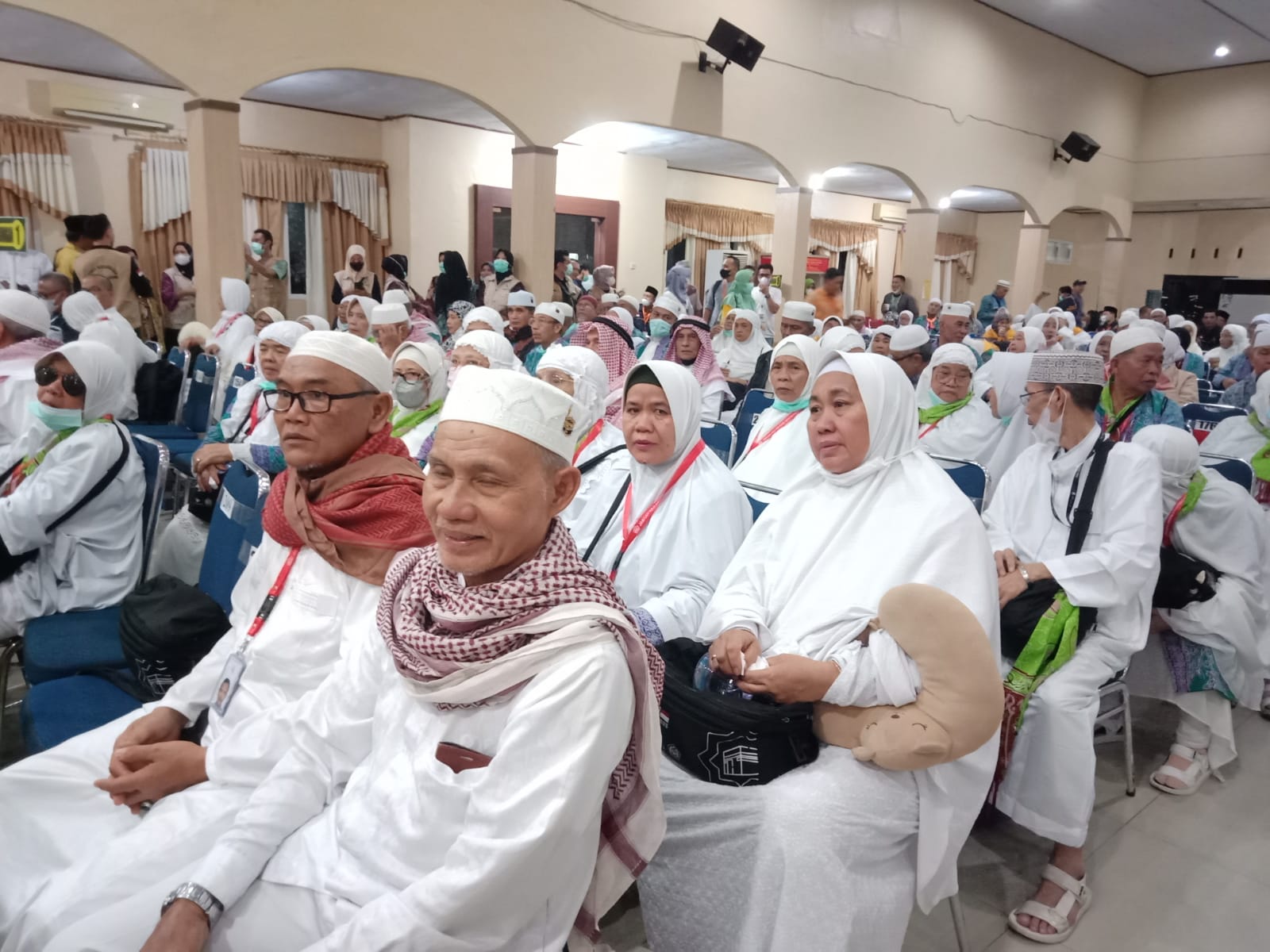 Alhamdulillah, 391 Jemaah Haji Kloter Pertama Tiba di Bengkulu