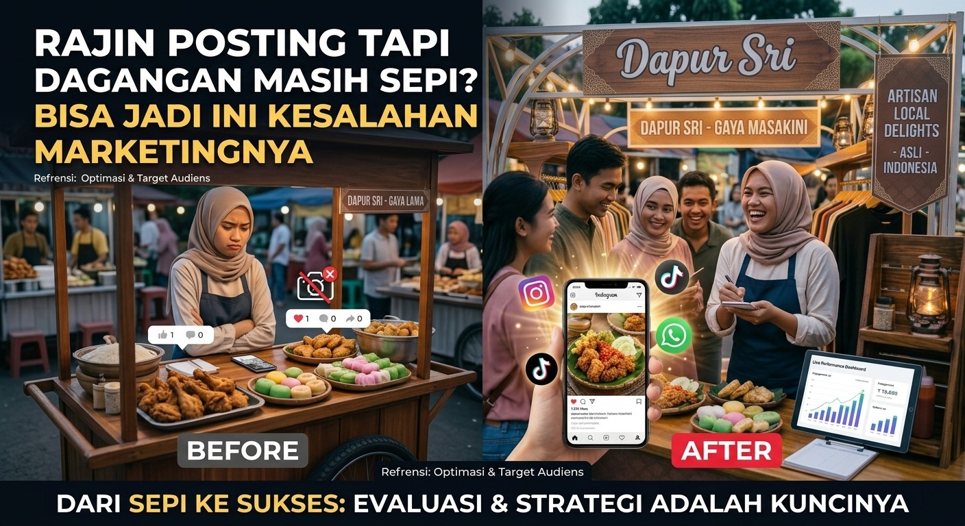 Rajin Posting tapi Dagangan Masih Sepi? Bisa Jadi Ini Kesalahan Marketingnya