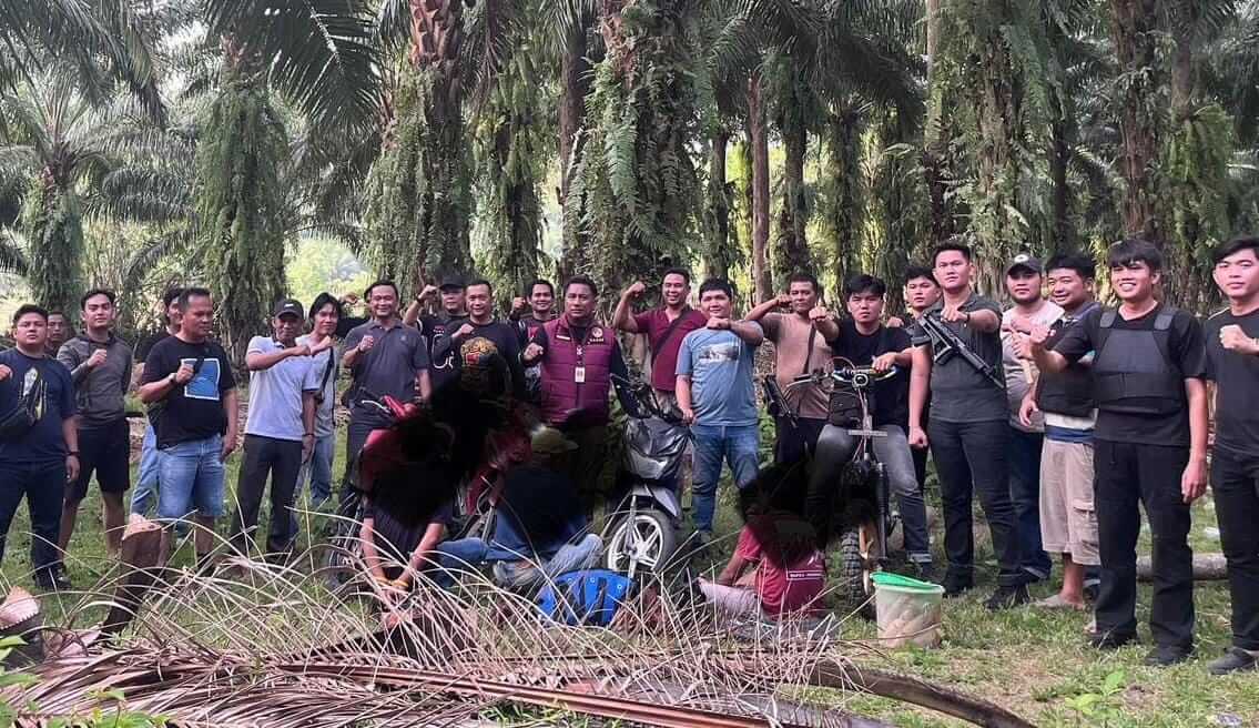 Tim Gabungan Polres Kaur Gerebek Sabung Ayam dan Dadu di Tanjung Kemuning