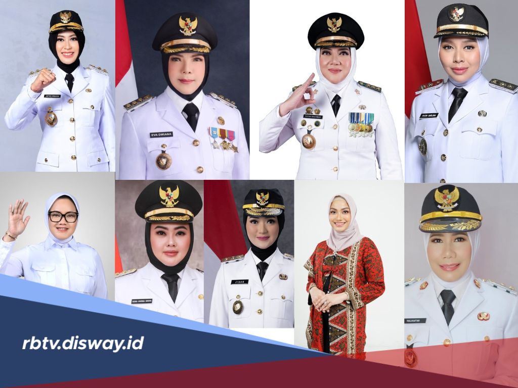 Deretan Kepala Daerah Wanita Perdiode 2025-2030, Inspirasi Perempuan Menjadi Pemimpin